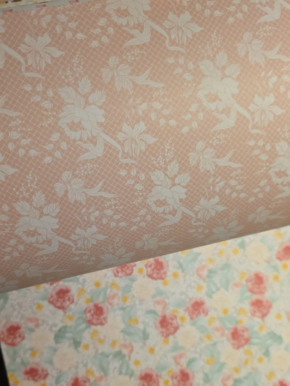 Photoplay Floral and Damask Scrapbook Paper Pack - Yellow & Gray